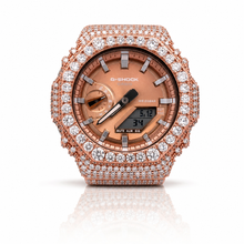 590255 | Brass Moissanite G-Shock Rose Gold Watch