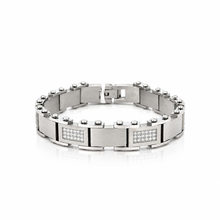 9312761 | Steel Moissanite Rhodium Bracelet