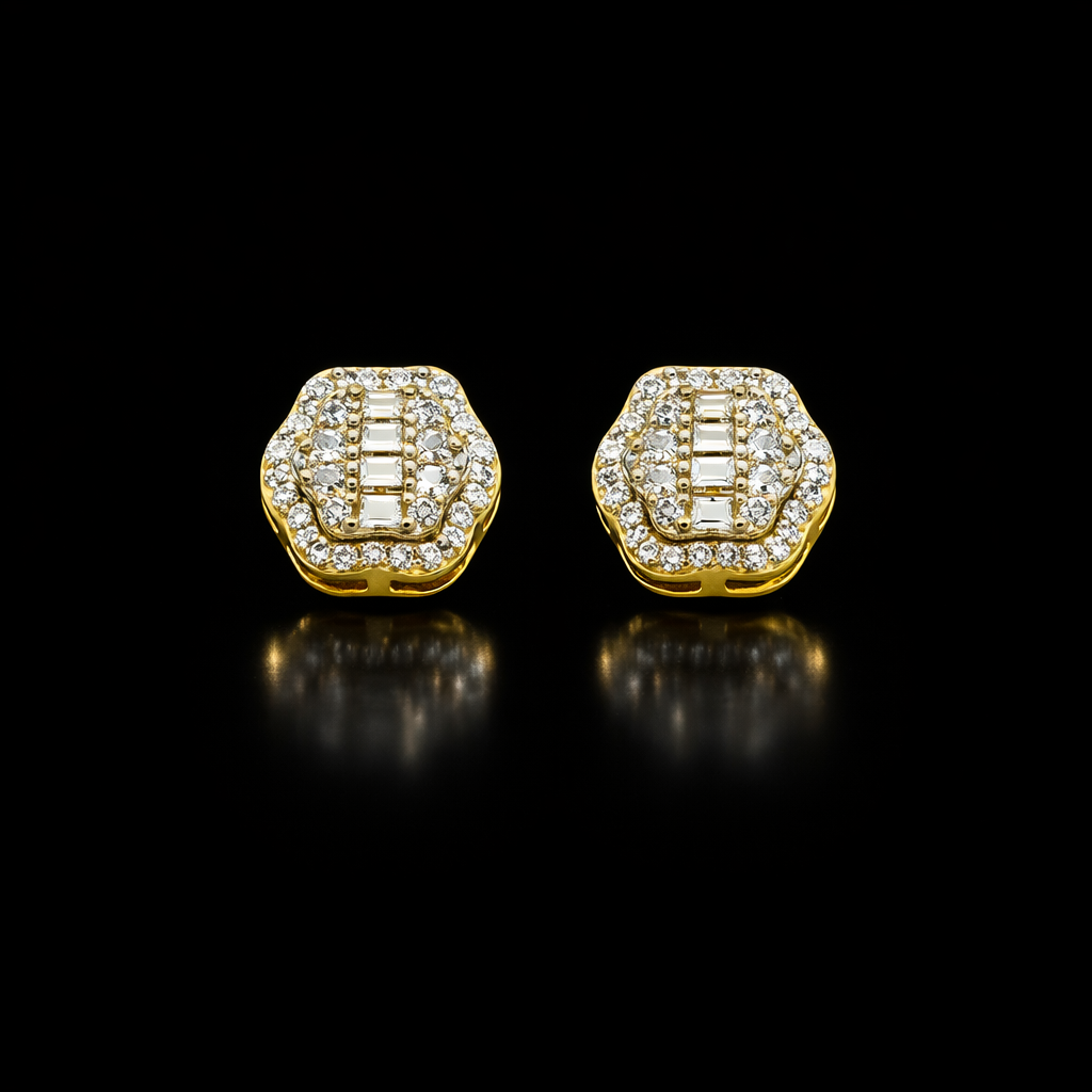 999032 | 925 Moissanite Earring