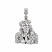 9912081 | 1.17 CTW 925 Silver Moissanite Rhodium Pendant