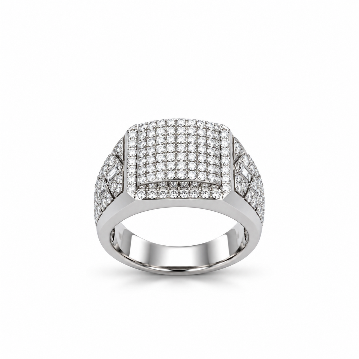 9911781 | 926 Moissanite Rhodium Ring