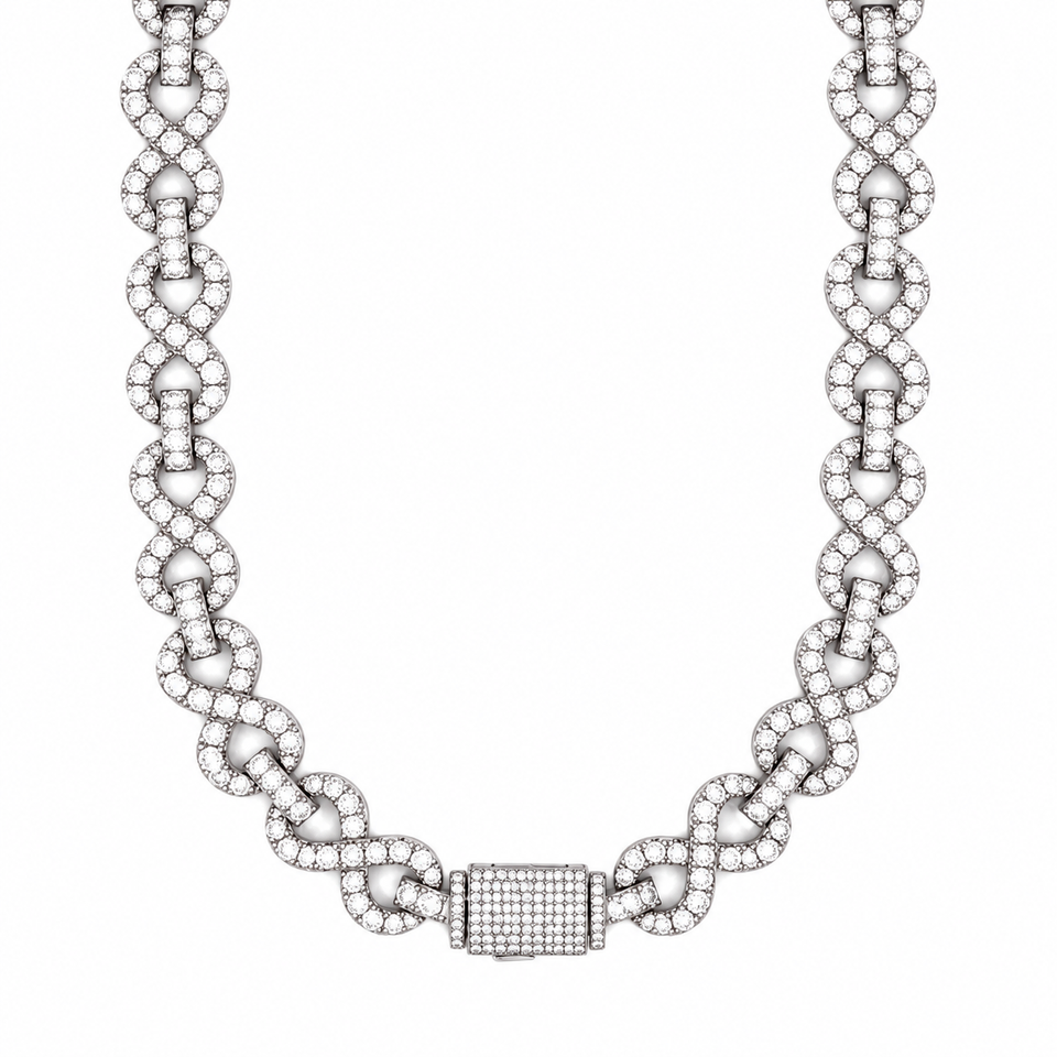 9222651 | 925 Silver Rhodium 12mm 20