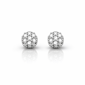 999661 | 925 Moissanite Rhodium Earring