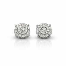 999621 | 925 Moissanite Rhodium Earring