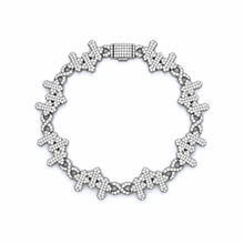 9912841 | 4.22 CTW 925 Silver Moissanite Rhodium 7.8