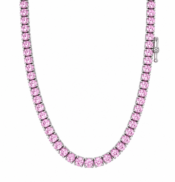 9297769 | 925 Silver Pink 3mm Tennis Chain