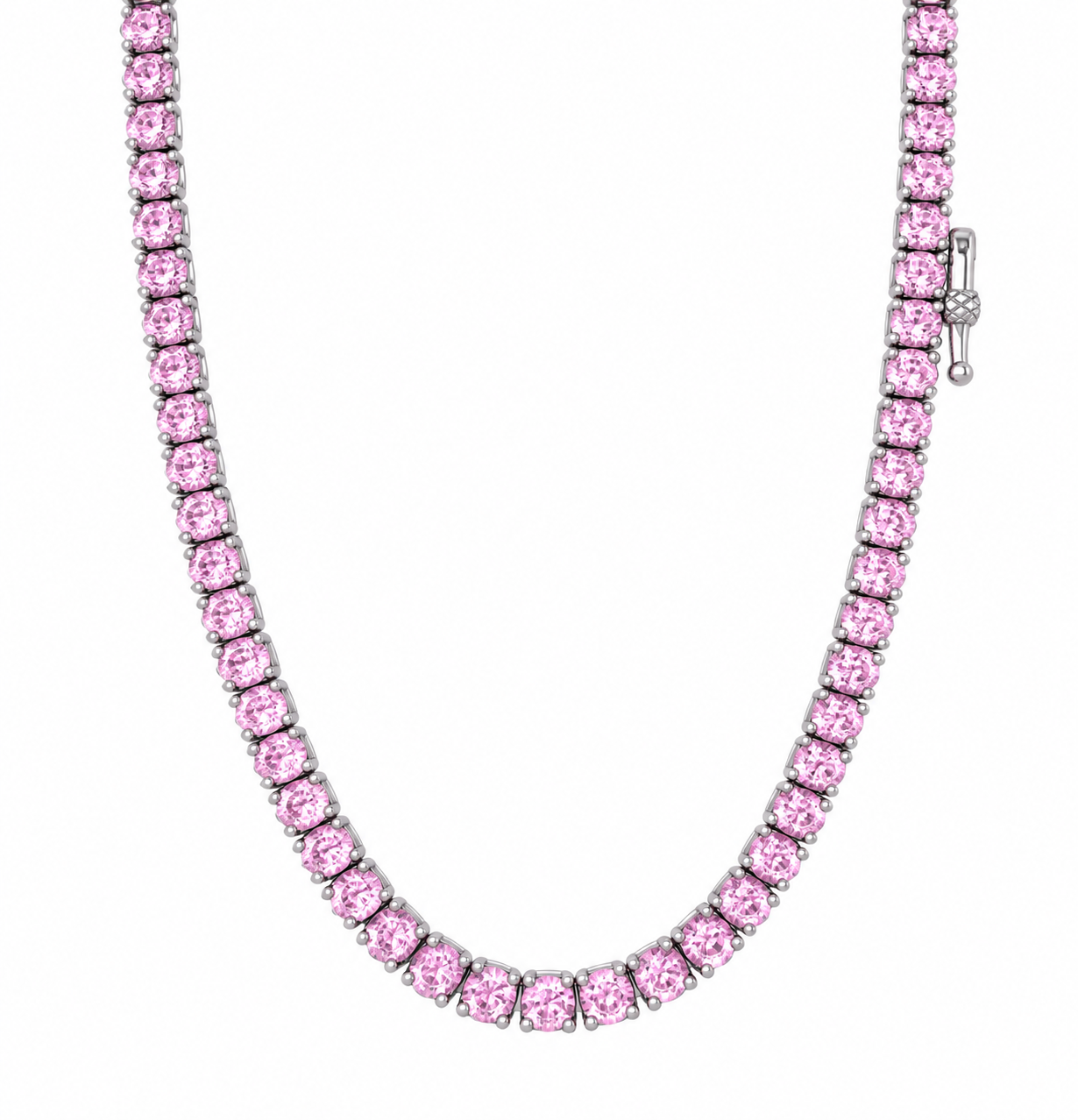 9297769 | 925 Silver Pink 3mm Tennis Chain