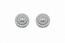 9911871 | 925 Moissanite Rhodium Earring