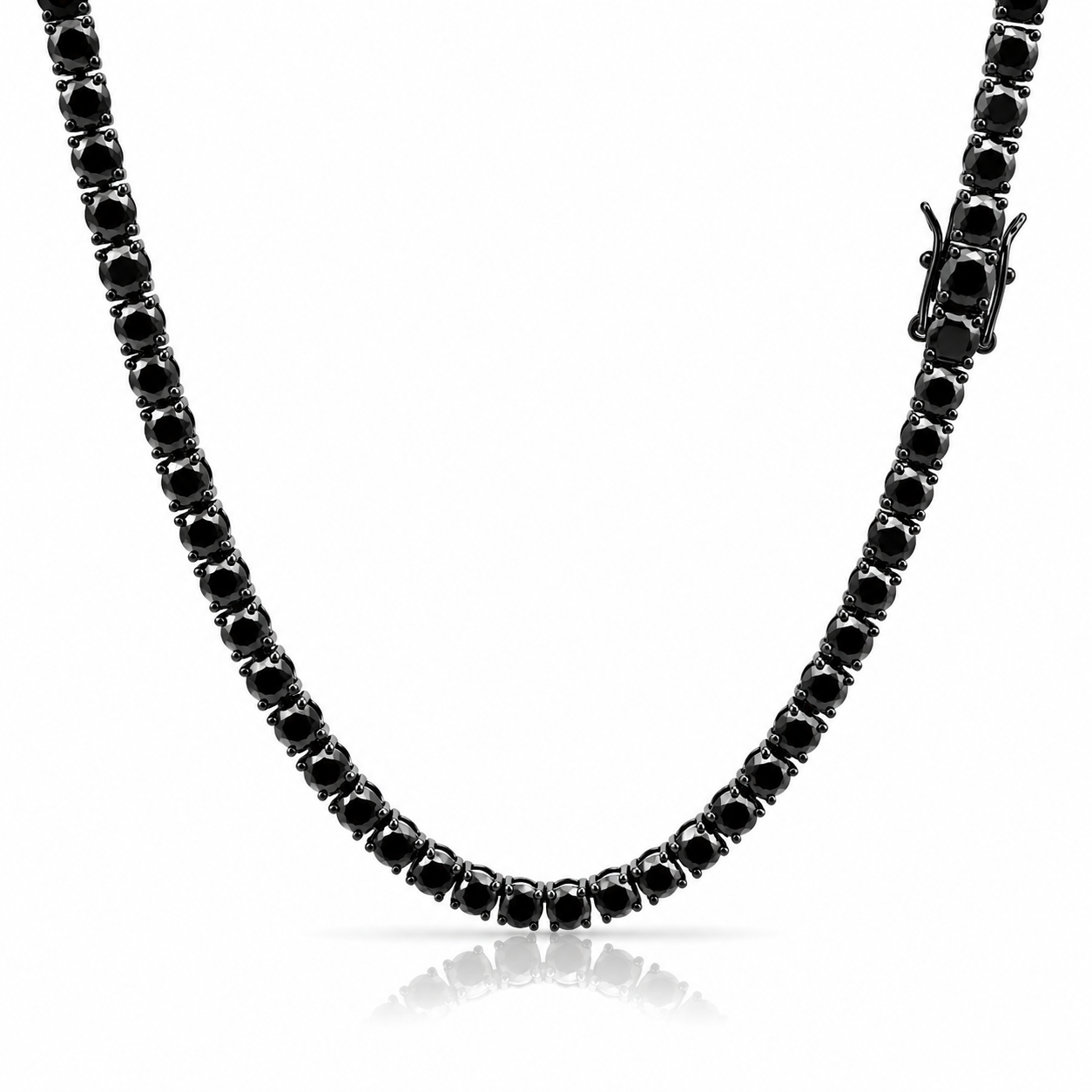 991503 | RADIOSUS 4MM SILVER MOISSANITE CHAIN