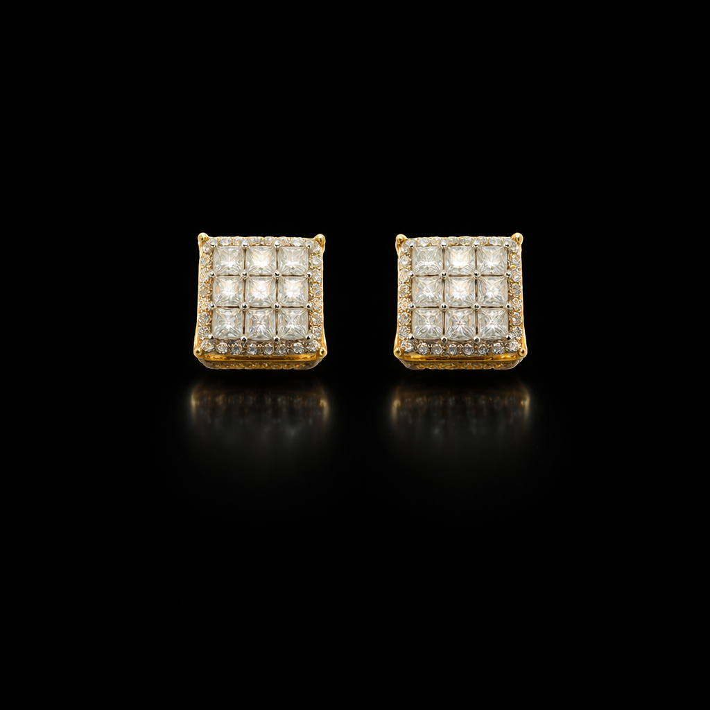 998952 | 925 Moissanite Earring