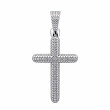 9912211 | 3.47 CTW 925 Silver Moissanite Rhodium Pendant