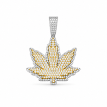 9912111 | 925 Silver Moissanite White Gold Pendant