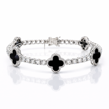 963861 | CZ Rhodium Bracelet