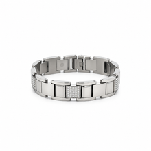 9312801 | Steel Moissanite Rhodium Bracelet