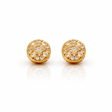 999672 | 925 Moissanite Gold Earring
