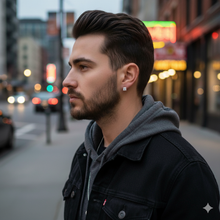 998122 | 925 Moissanite 1CTW Gold Earrings