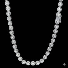 JARELO 6MM RHODIUM MOISSANITE ICED OUT CHAIN  |  995471