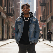 9915252 | 925 Moissanite 16.78 ctw Tri Color Cuban