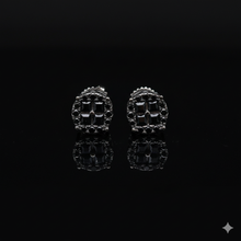 9212543 | 925 Silver CZ Black Earrings
