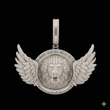 PLACID 9.68 CTW 925 MOISSANITE RHODIUM ICED OUT PENDANT I 998491