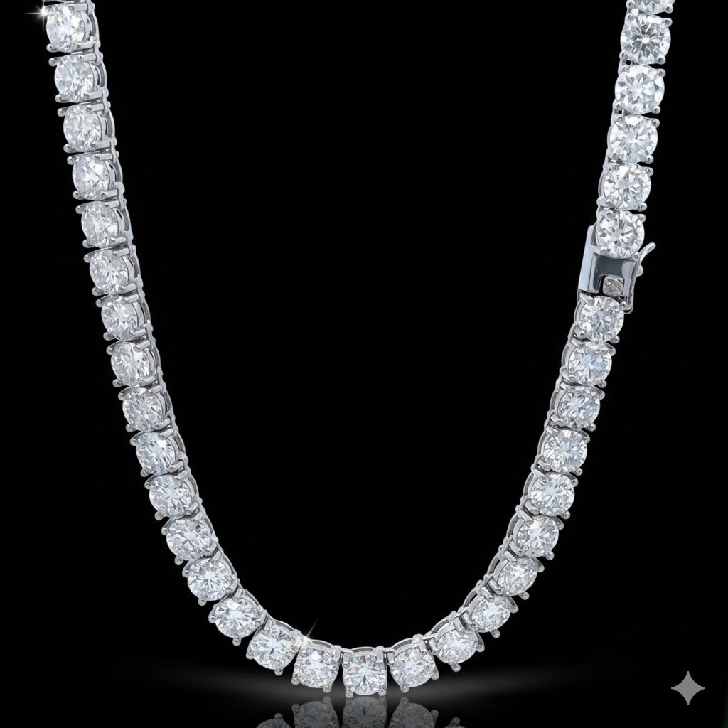 MIRA 6MM MOISSANITE TENNIS CHAIN  |  997601