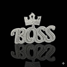 PATRON 7.56 CTW 925 CZ MOISSANITE RHODIUM ICED OUT PENDANT I 997501