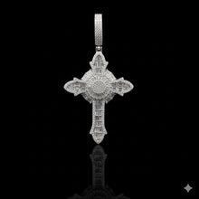 PIETISTIC 9.39 CTW 925 CZ MOISSANITE RHODIUM ICED OUT PENDANT I 997481