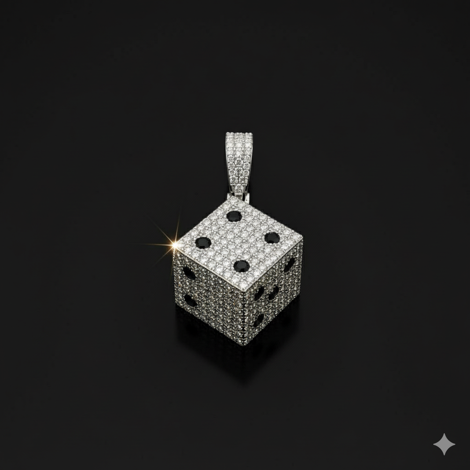 998351 | 925 Silver Moissy Rhodium