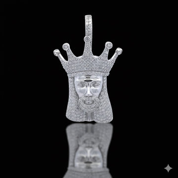 AVENYX 3.4 CTW 925 CZ MOISSANITE RHODIUM PENDANT I 996261