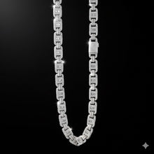998391 | 925 Silver Moissanite Rhodium Cuban Chain