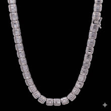 998711 | 925 Silver Moissanite Cuban 7mm Rhodium