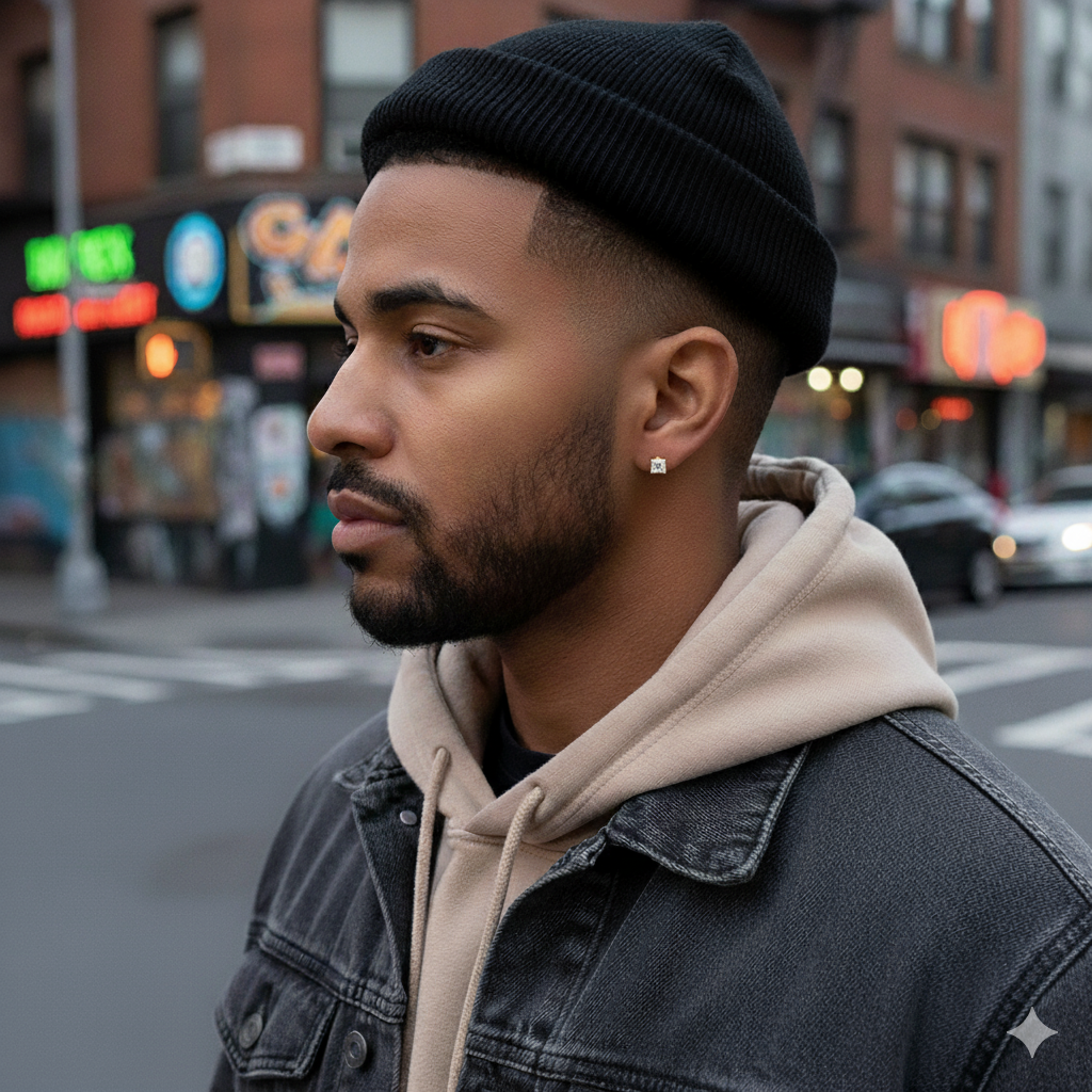 998131 | 925 Moissanite 2CTW Rhodium Earrings