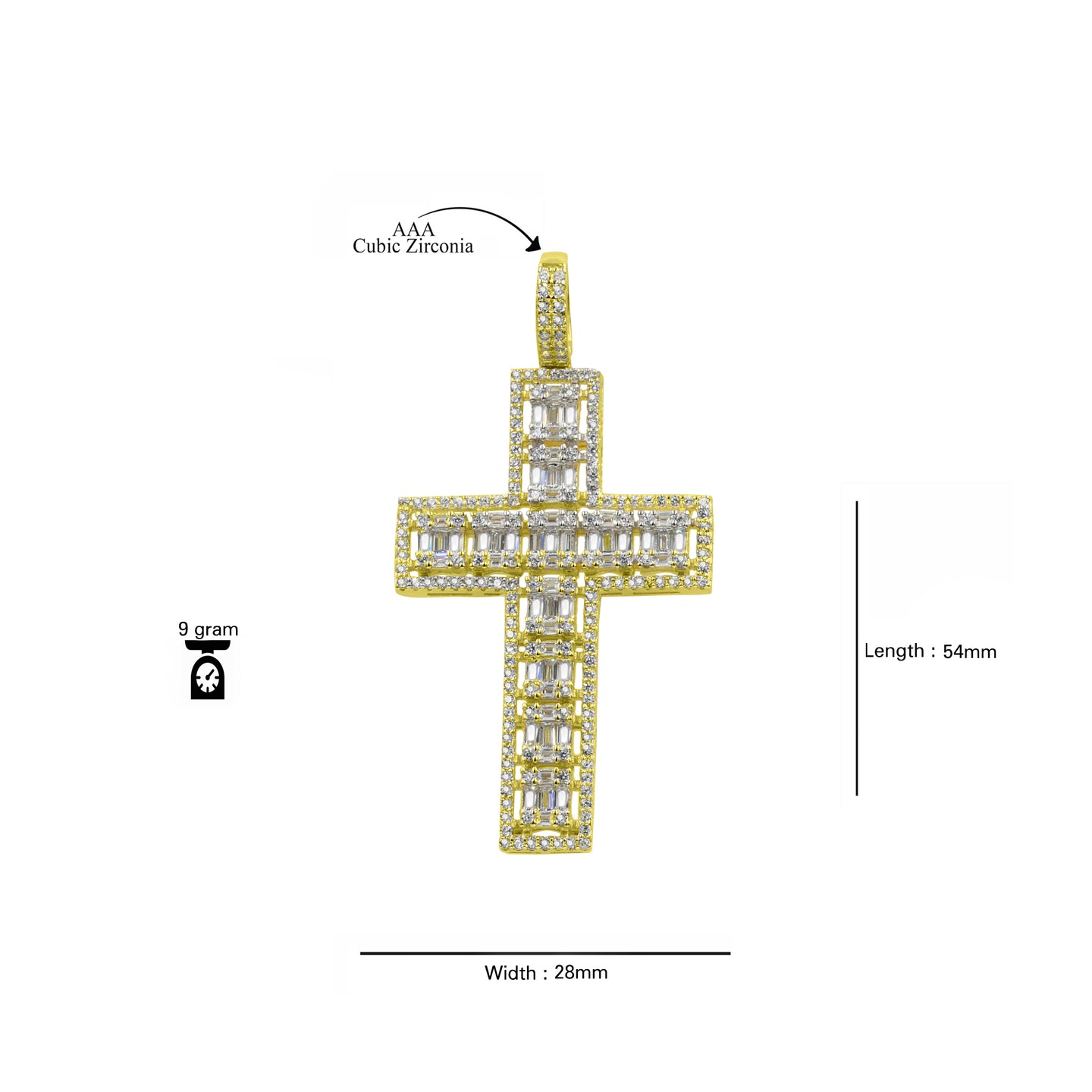 COMMUNAL CROSS PENDANT | 9212072
