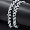 IVORY 12MM SILVER CZ  CHAIN |  9221171