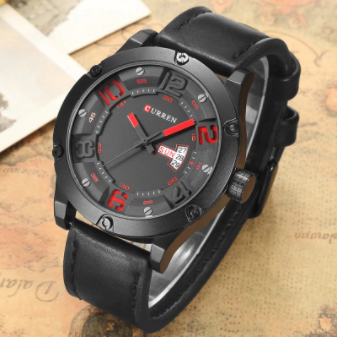 STYGIAN LEATHER WATCH I 540473