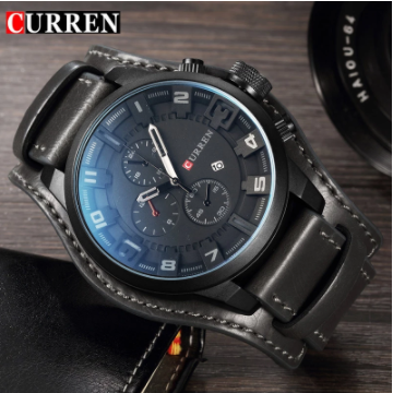 RAFFISH LEATHER WATCH I 5412332