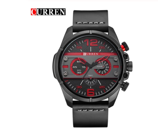 Valorous Curren Leather Watch | 540523