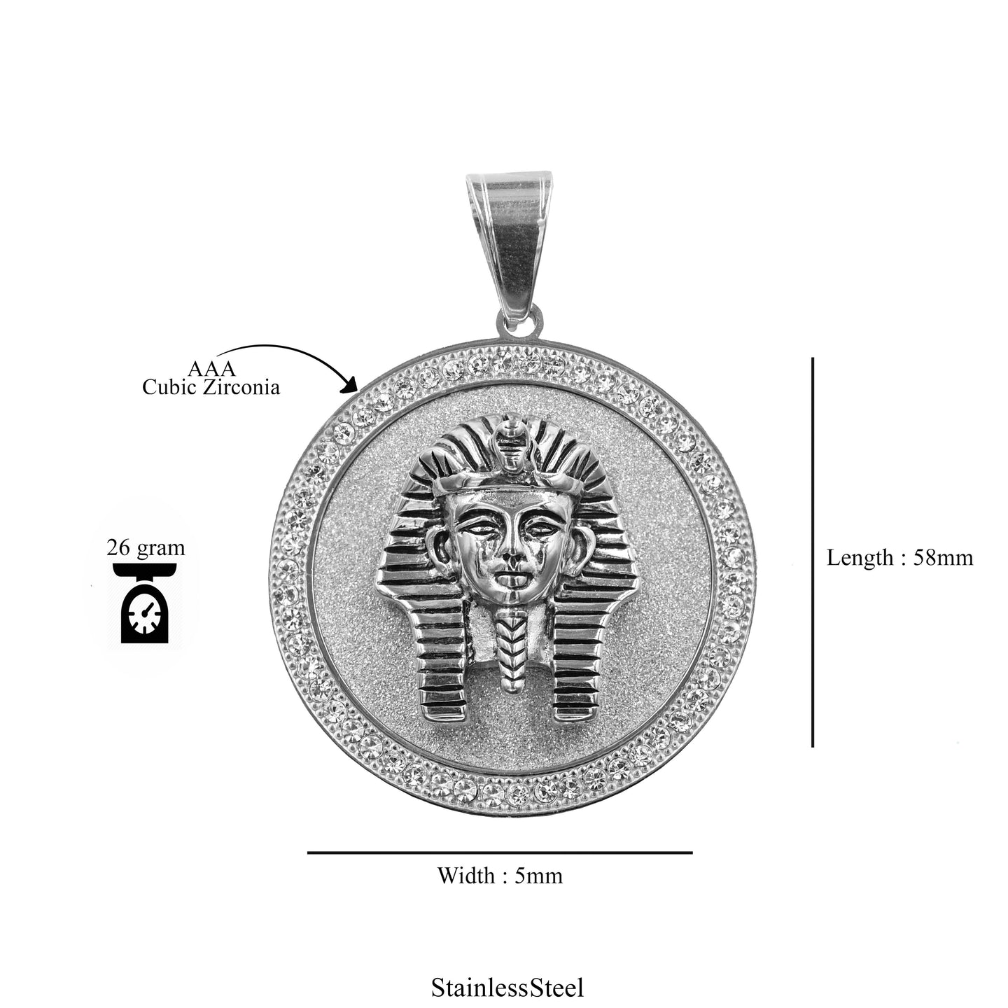 ORNATE Steel Pendant | 939211