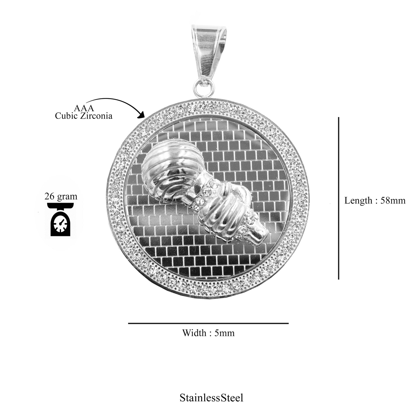 RAPPER Steel Pendant | 939281