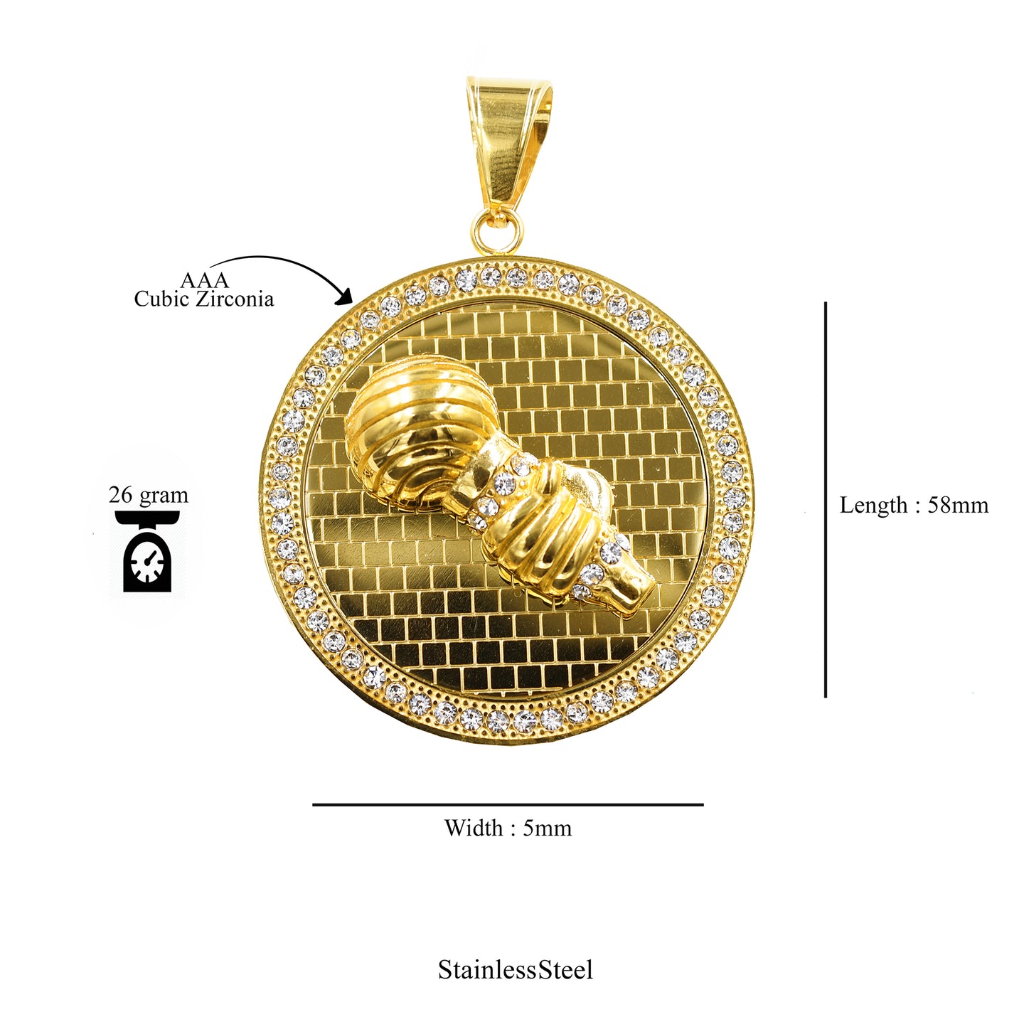 RAPPER Steel Pendant | 939282