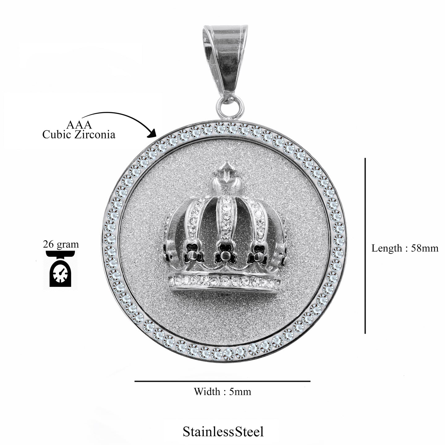 BEAUT Steel Pendant | 939231