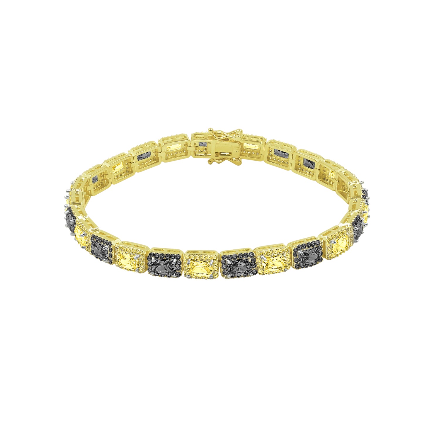 SHOWY 6MM SQUARE TENNIS BRACELET I 9622226