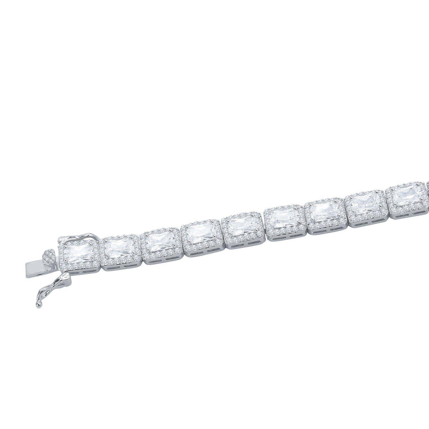 SHOWY 6MM SQUARE TENNIS BRACELET I 962221