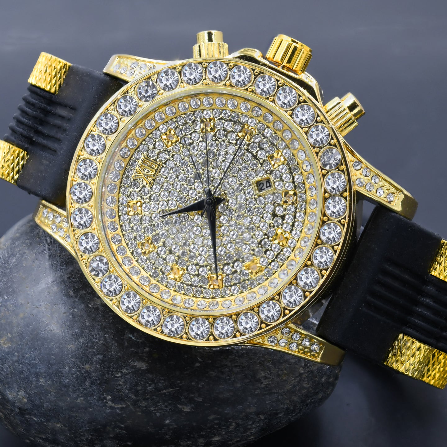 ICEMASTER-BLING-LEATHER BAND-562612