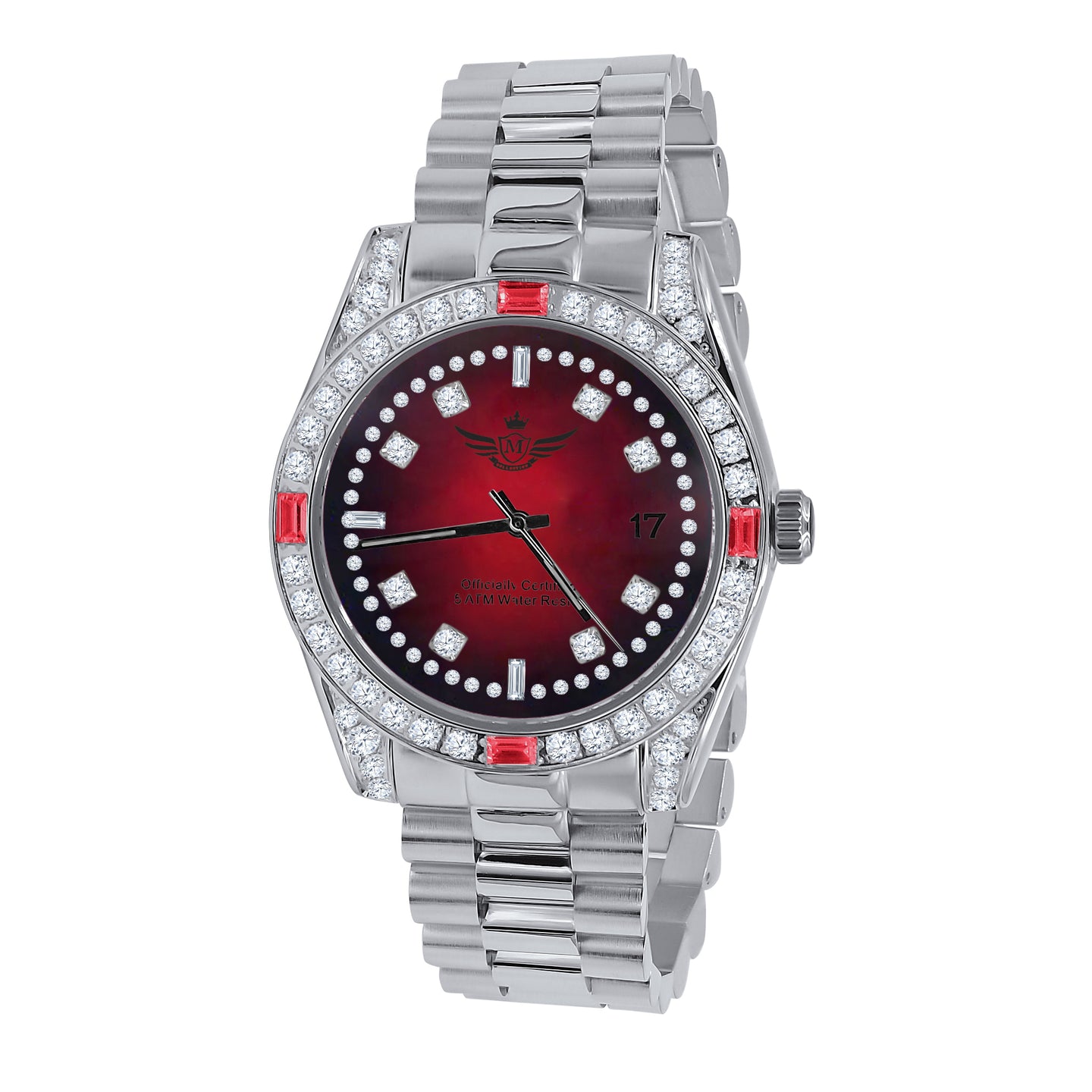 MAJESTY Steel CZ Watch | 5303659