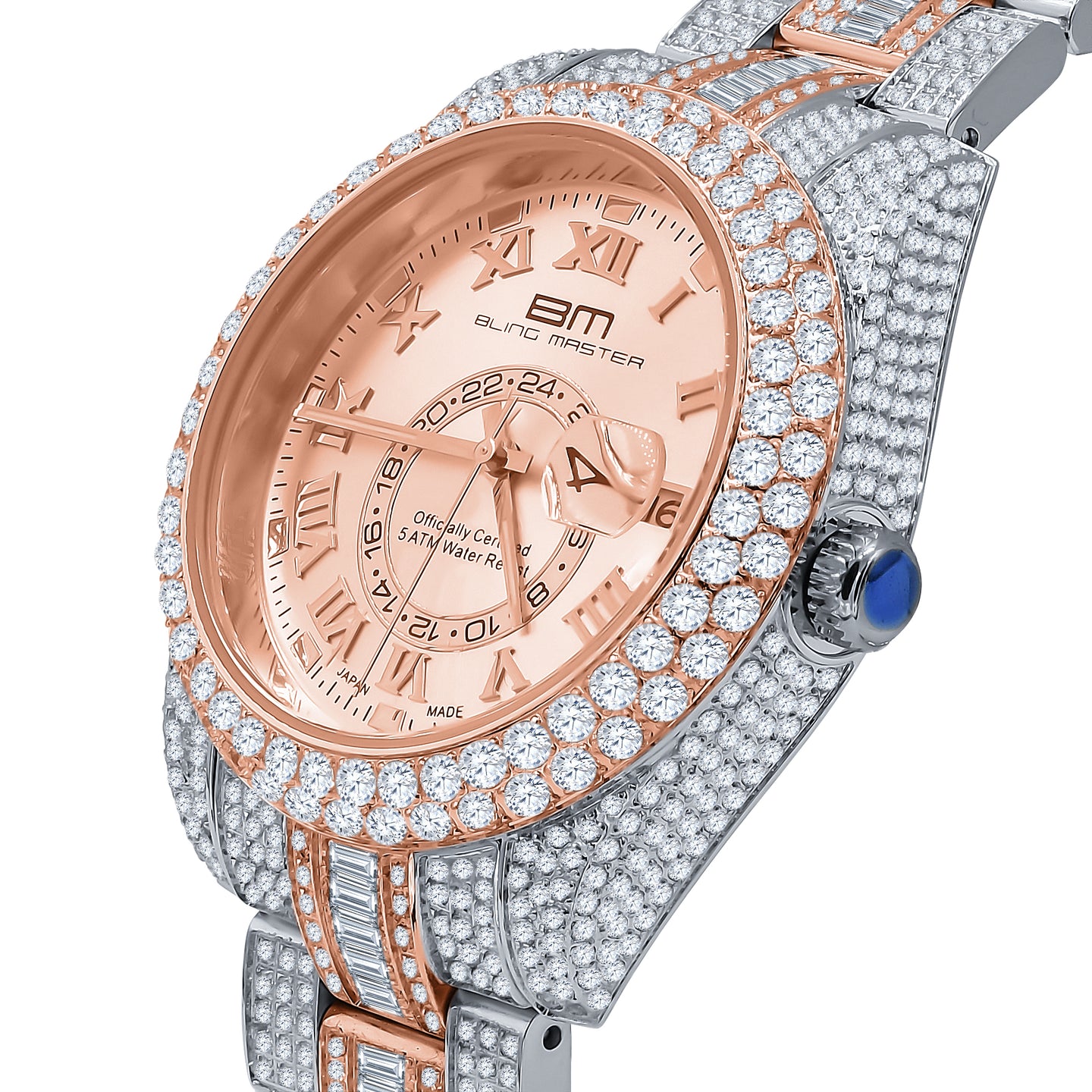 KNIGHT Steel CZ Watch | 5303718