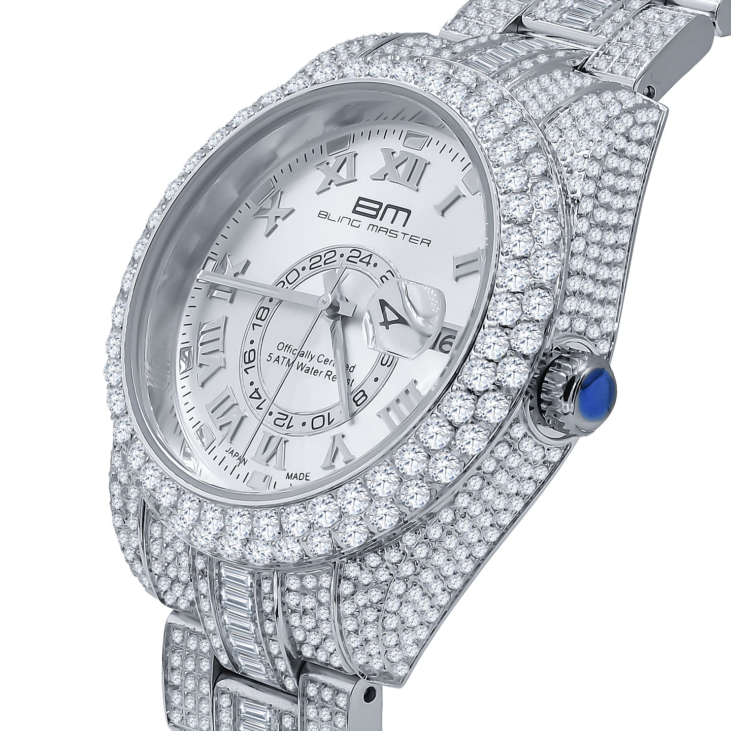 KNIGHT Steel CZ Watch | 530371