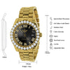 OVERLORD Steel CZ Watch | 530358