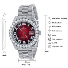 OVERLORD STEEL CZ WATCH | 5303559