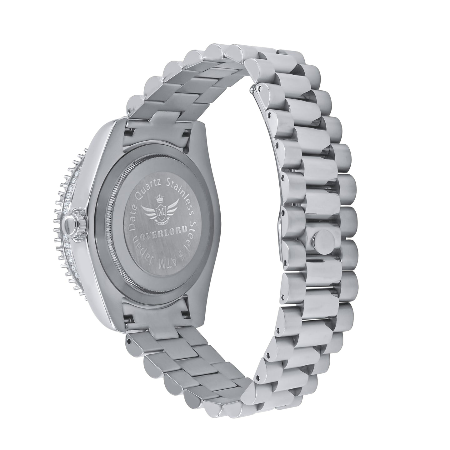OVERLORD STEEL CZ WATCH | 5303559